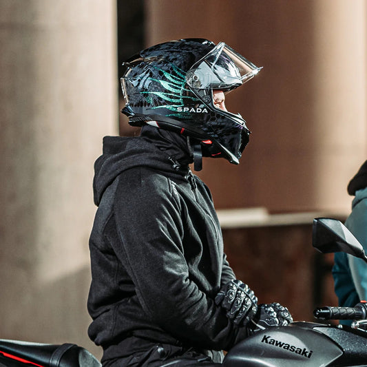 full face spada motorcycle helmet