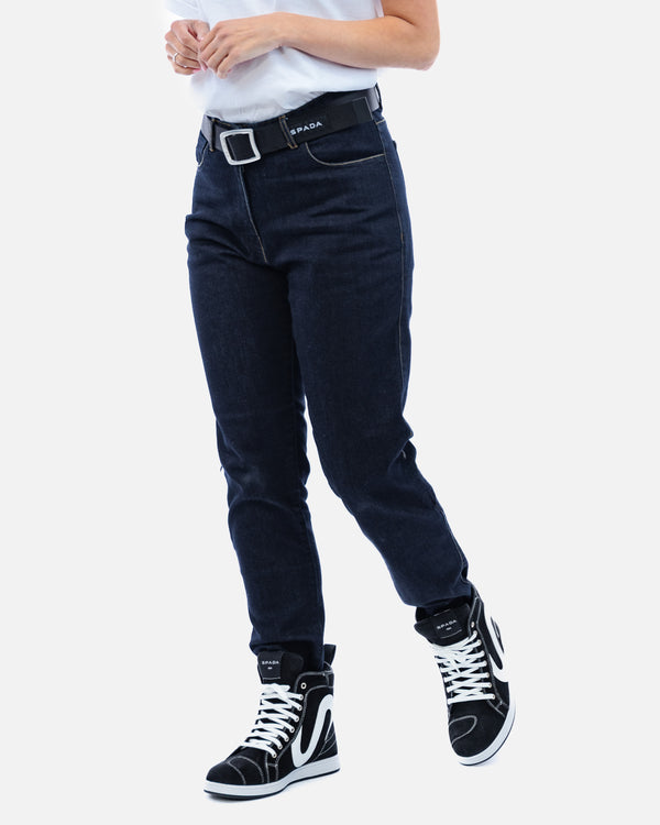 Drifter Ladies Rinse Indigo Motorcycle Jeans