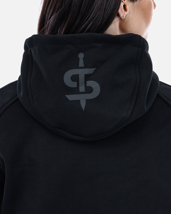 Blade Black Zip Up Motorcycle Hoodie