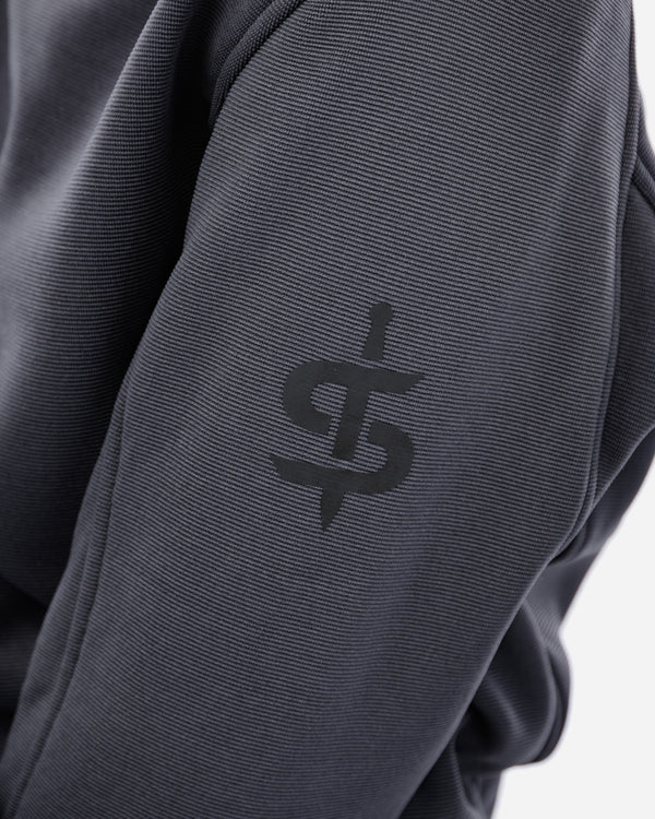 Blade Grey Turbulence Motorcycle Hoodie