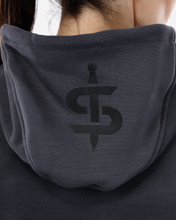 Blade Grey Turbulence Motorcycle Hoodie