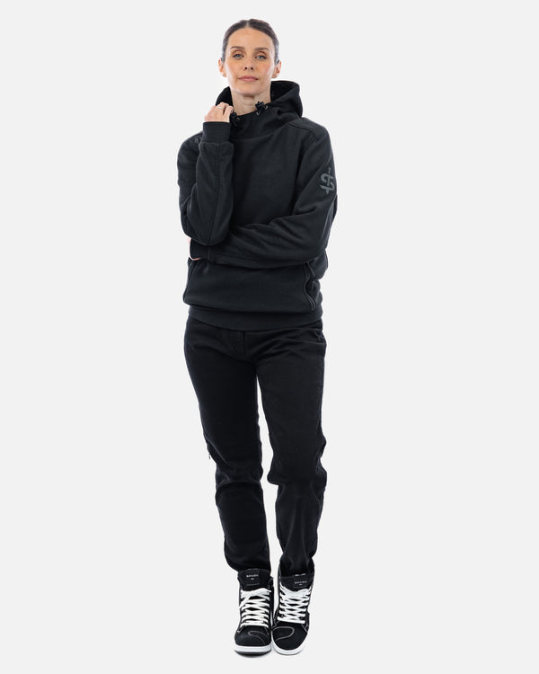 Blade Black Motorcycle Hoodie
