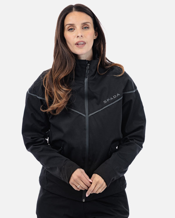 Dash Black Ladies Motorcycle Jacket