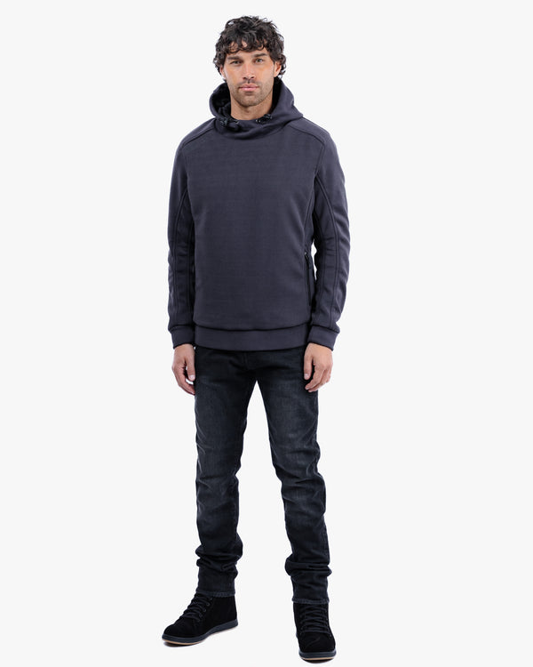 Blade Grey Turbulence Unisex Motorcycle Hoodie