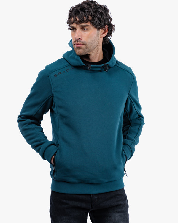 Blade Coral Blue Unisex Motorcycle Hoodie