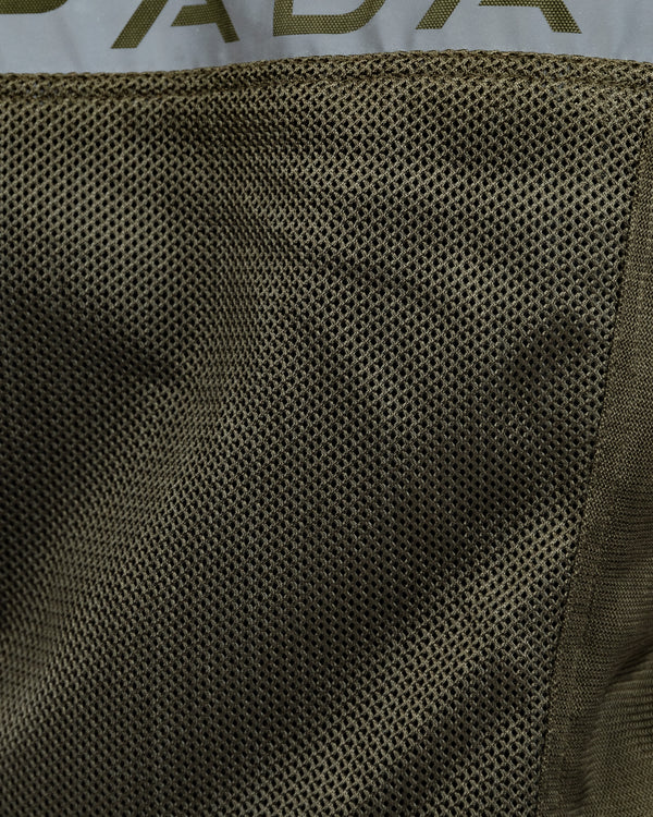 Hooded Air Olive Green Ventilated Motorcycle Jacket