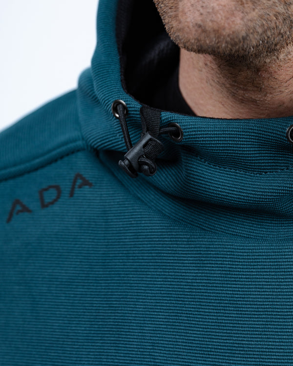 Blade Coral Blue Unisex Motorcycle Hoodie