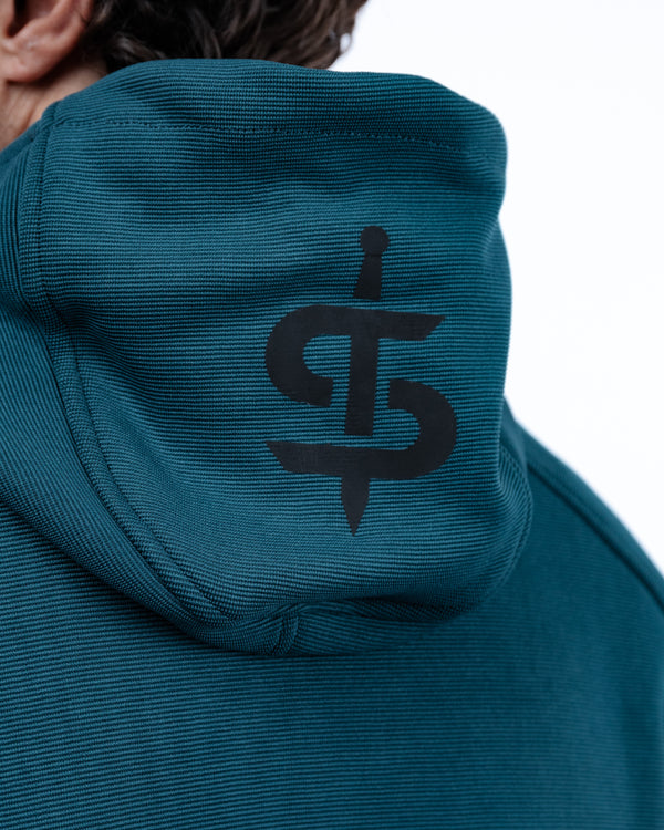 Blade Coral Blue Unisex Motorcycle Hoodie