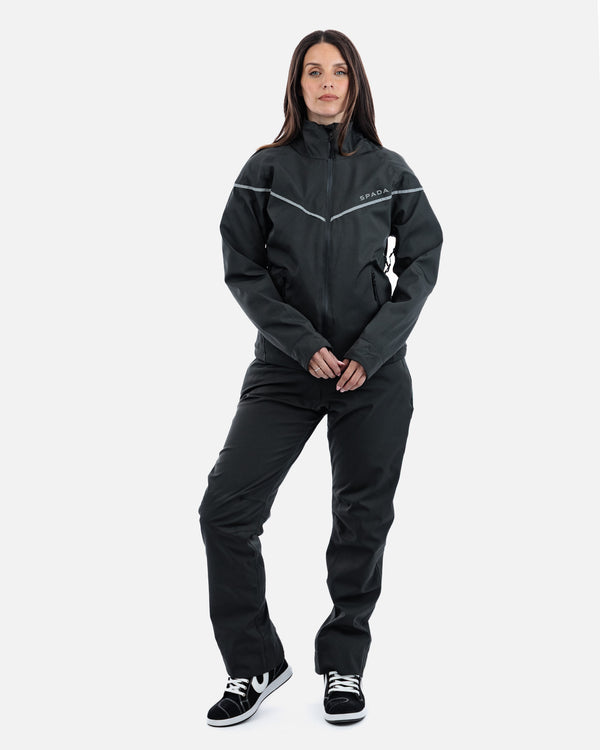 Dash Unexplored Grey Ladies Motorcycle Jacket