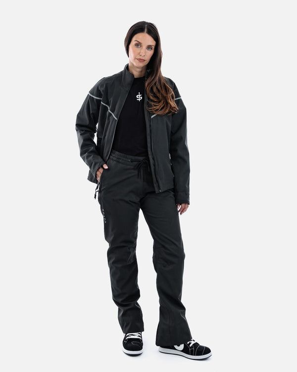 Dash Unexplored Grey Ladies Motorcycle Jacket