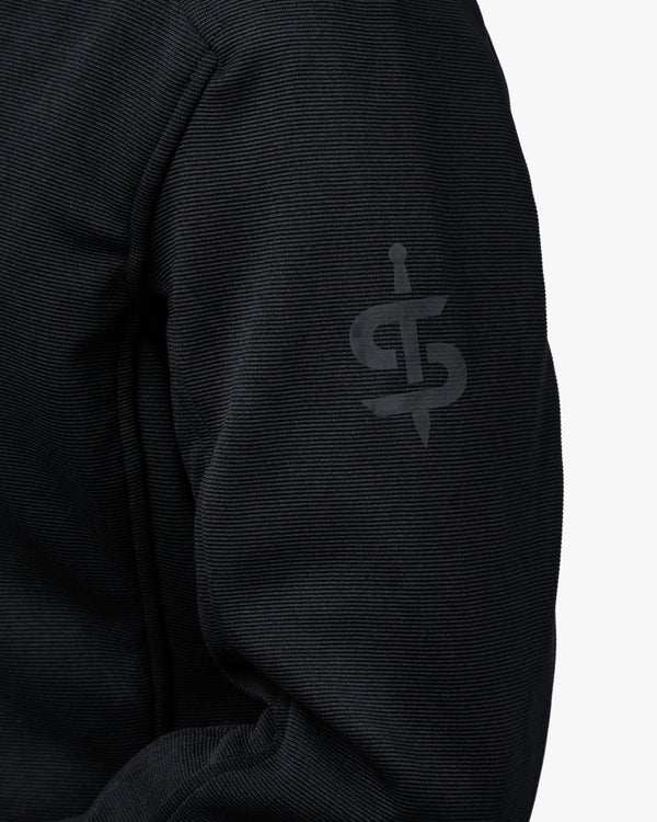 Blade Black Zip Up Unisex Motorcycle Hoodie