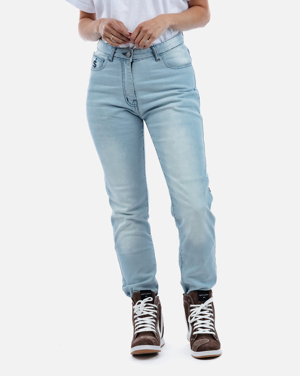 Drifter Ladies Beach Blue Motorcycle Jeans