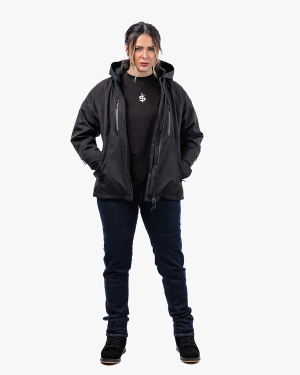 Lula Black Ladies Motorcycle Jacket