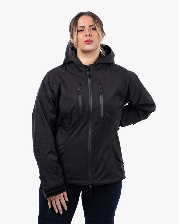 Lula Black Ladies Motorcycle Jacket