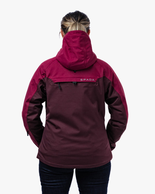 Lula Port Red Ladies Motorcycle Jacket