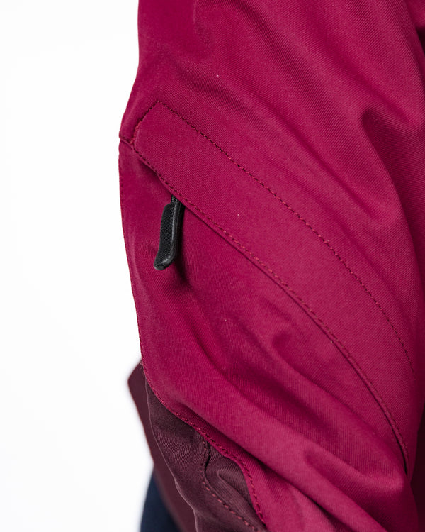 Lula Port Red Ladies Motorcycle Jacket