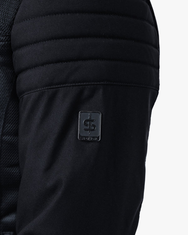 Cafe Air Black Ventilated Motorcycle Jacket