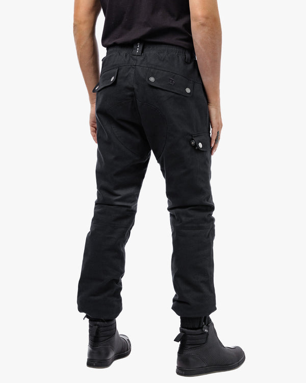 Pilot Black Motorcycle Trousers
