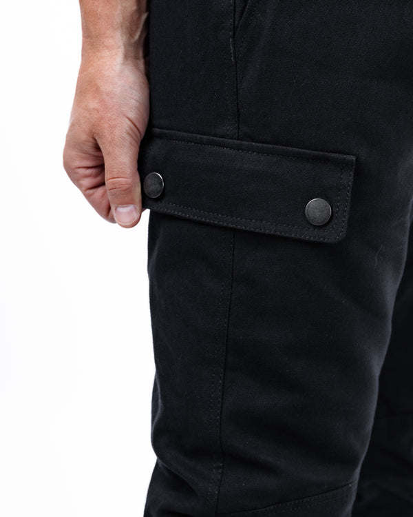 Pilot Black Motorcycle Trousers
