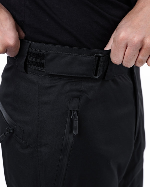 Duel Black Cargo Motorcycle Trousers