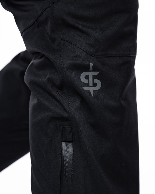 Duel Black Cargo Motorcycle Trousers