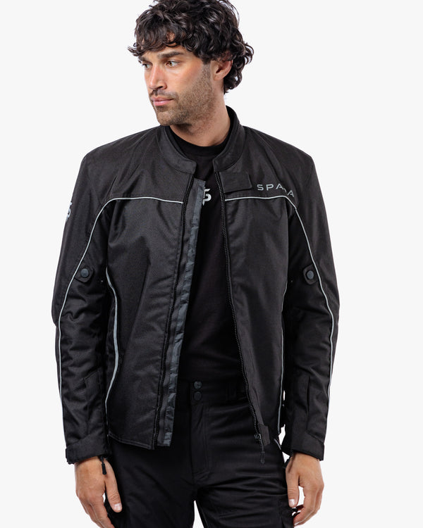 Pace Rev.2 Black Motorcycle Jacket