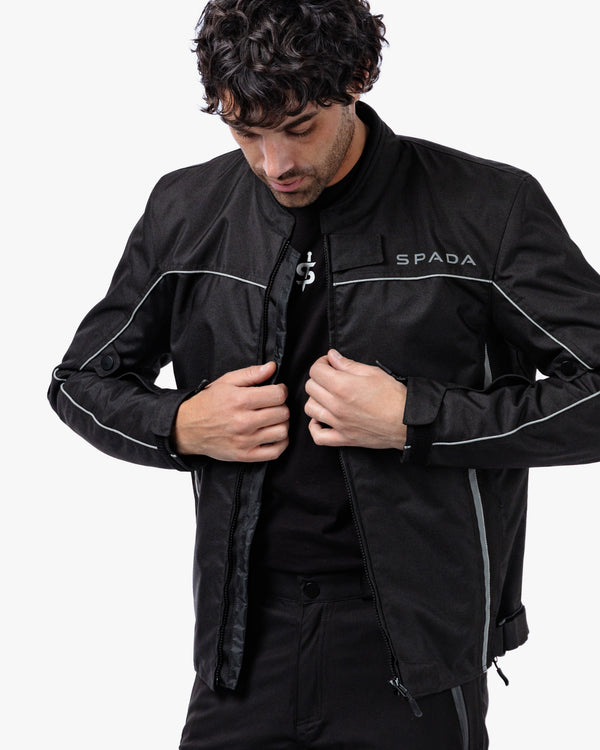 Pace Rev.2 Black Motorcycle Jacket