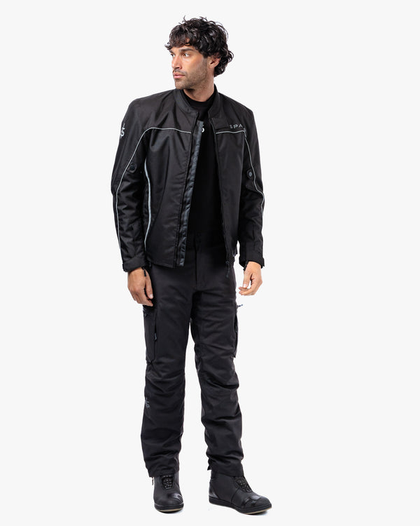 Pace Rev.2 Black Motorcycle Jacket