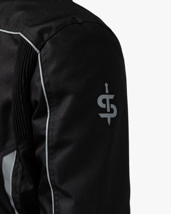 Pace Rev.2 Black Motorcycle Jacket