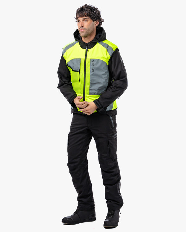 Spark Yellow Fluorescent Visibility Vest
