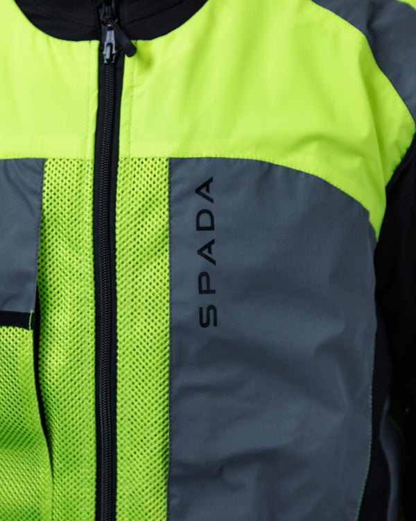Spark Yellow Fluorescent Visibility Vest