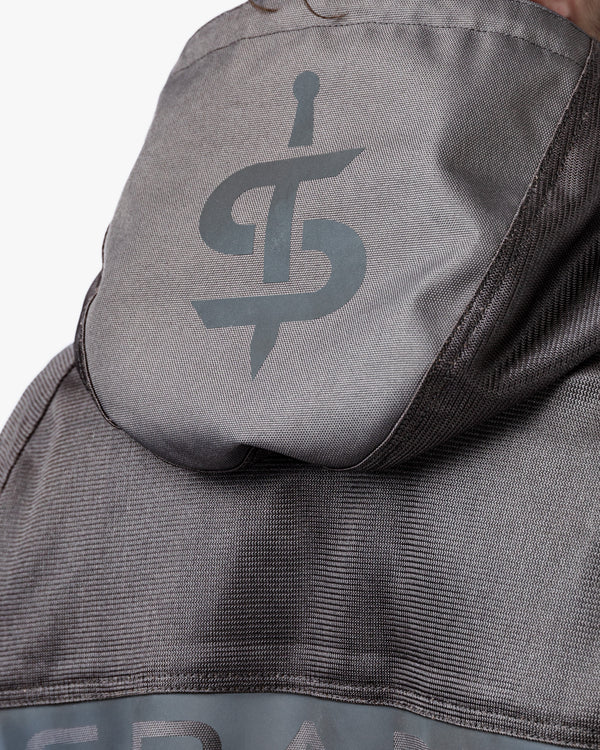 Hooded Air Ultimate Grey Ventilated Motorcycle Jacket