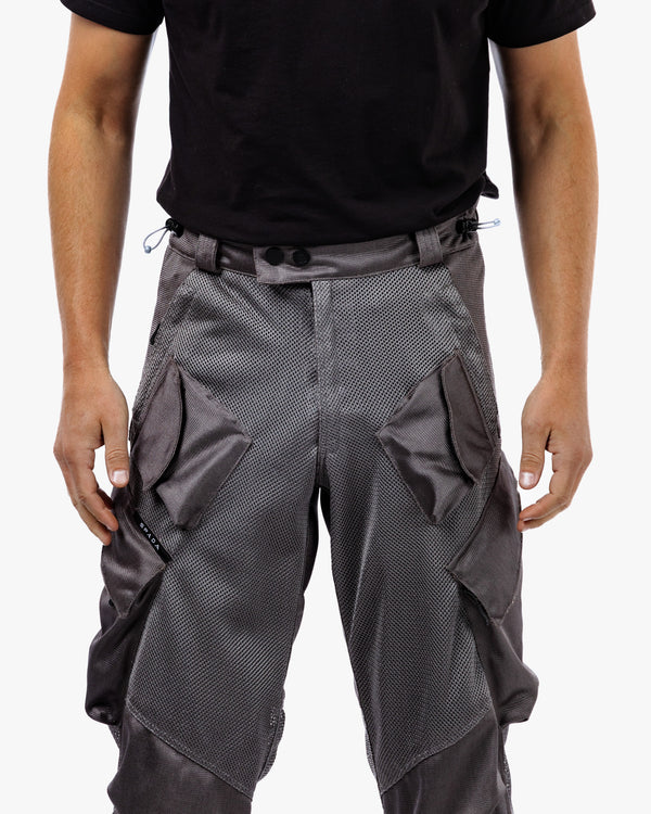 Combat Air Ultimate Grey Ventilated Motorcycle Trousers