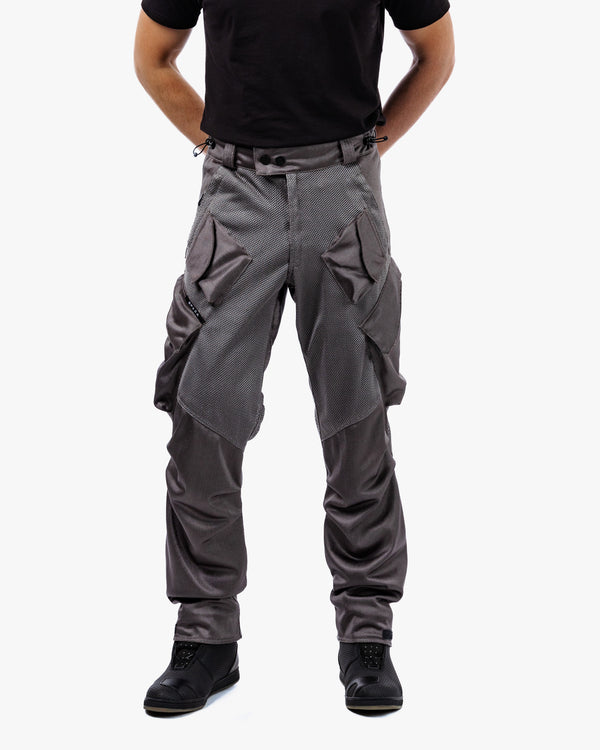 Combat Air Ultimate Grey Ventilated Motorcycle Trousers