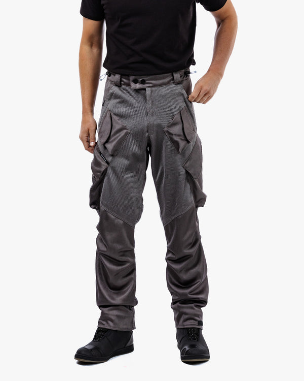 Combat Air Ultimate Grey Ventilated Motorcycle Trousers