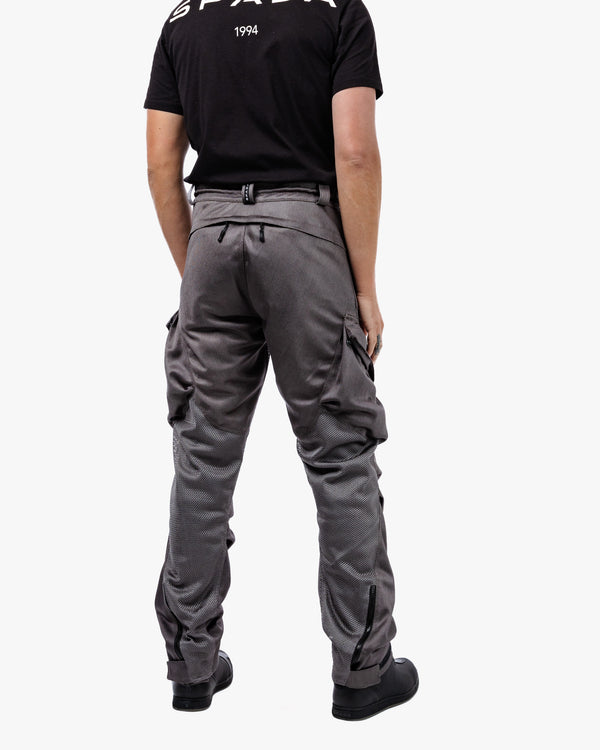 Combat Air Ultimate Grey Ventilated Motorcycle Trousers