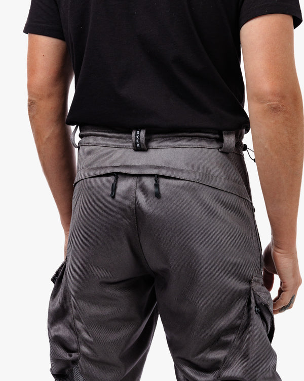 Combat Air Ultimate Grey Ventilated Motorcycle Trousers