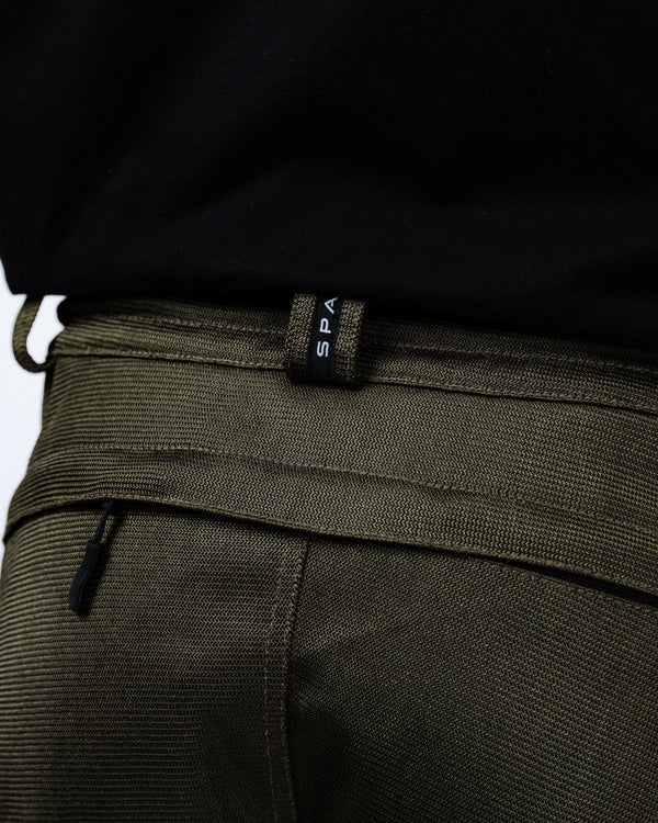 Combat Air Olive Green Ventilated Motorcycle Trousers