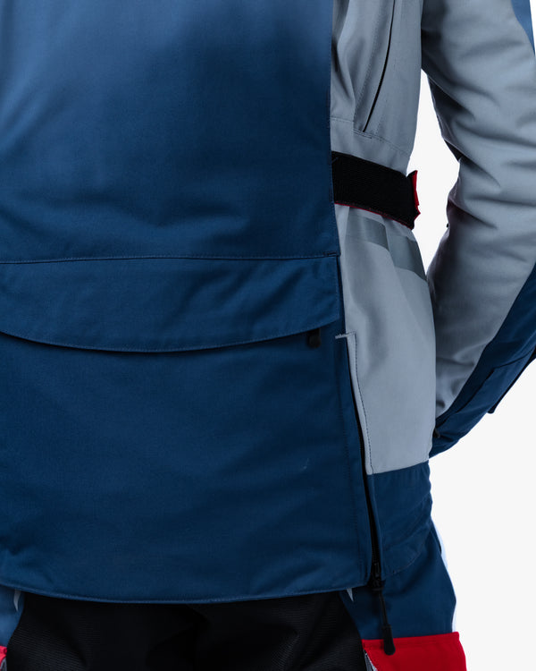 Vanguard Racing Grey Motorcycle Jacket