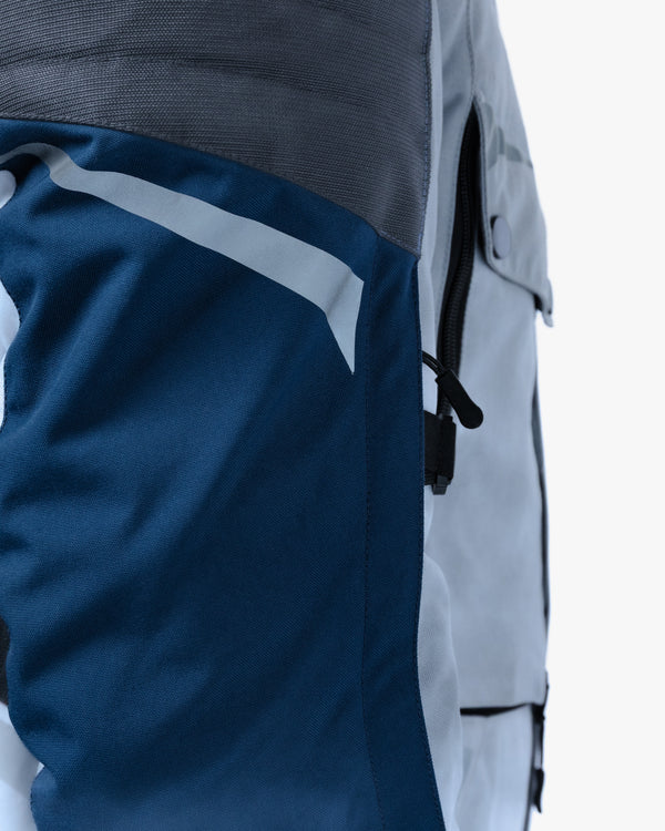 Vanguard Racing Grey Motorcycle Jacket