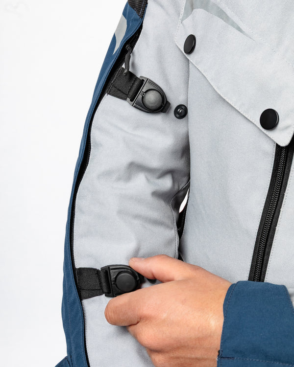 Vanguard Racing Grey Motorcycle Jacket