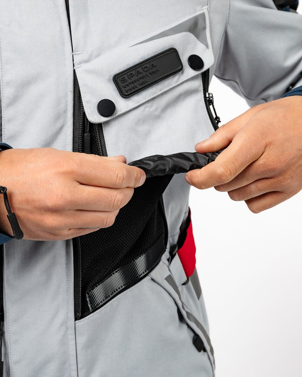 Vanguard Racing Grey Motorcycle Jacket