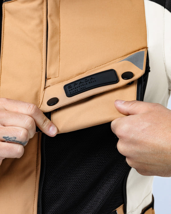 Vanguard Desert Sand Motorcycle Jacket