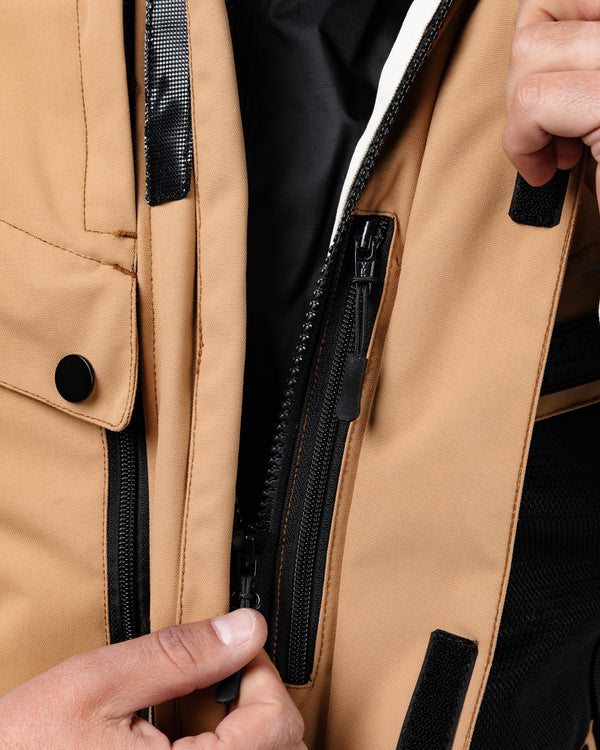 Vanguard Desert Sand Motorcycle Jacket