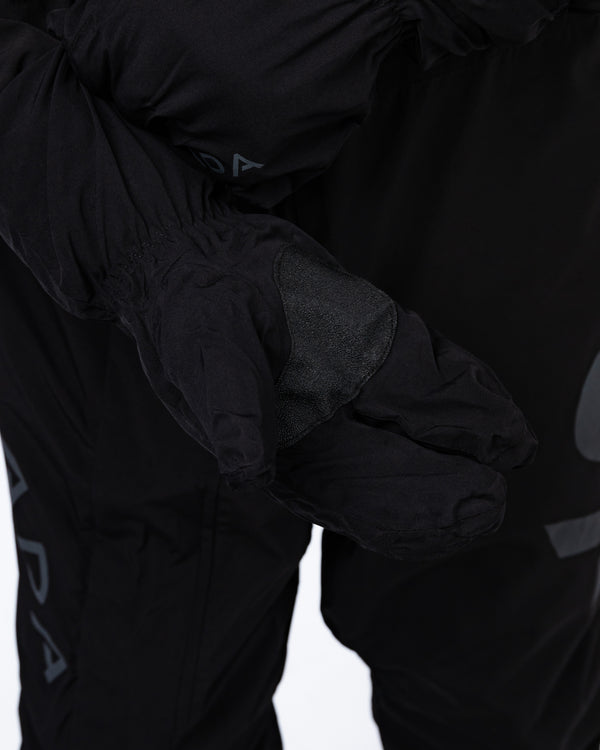 Acqua Shield Black Waterproof Motorcycle Overmitts