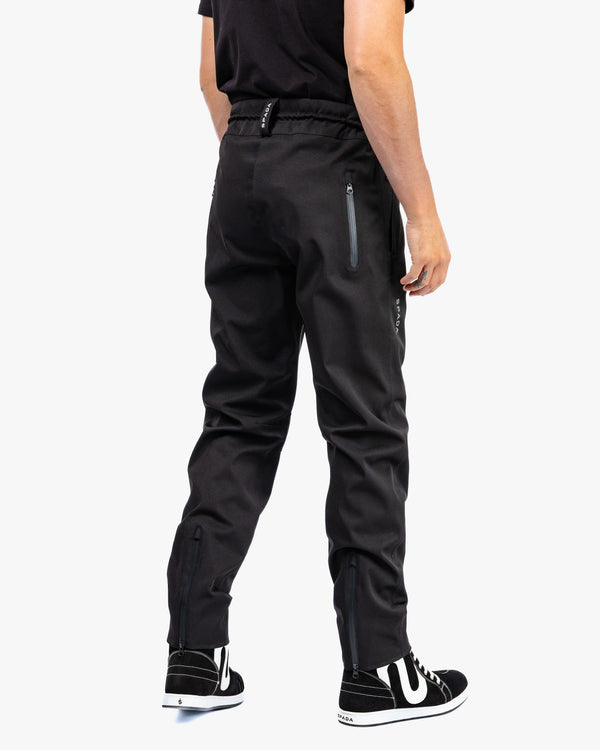 Dash Mens Stealth Black Motorcycle Trousers