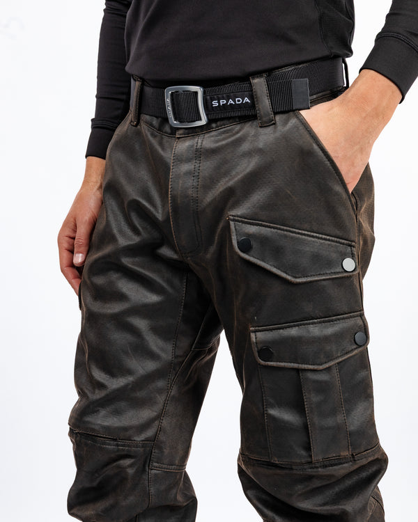 Crossguard Walnut Brown Waterproof Motorcycle Trousers