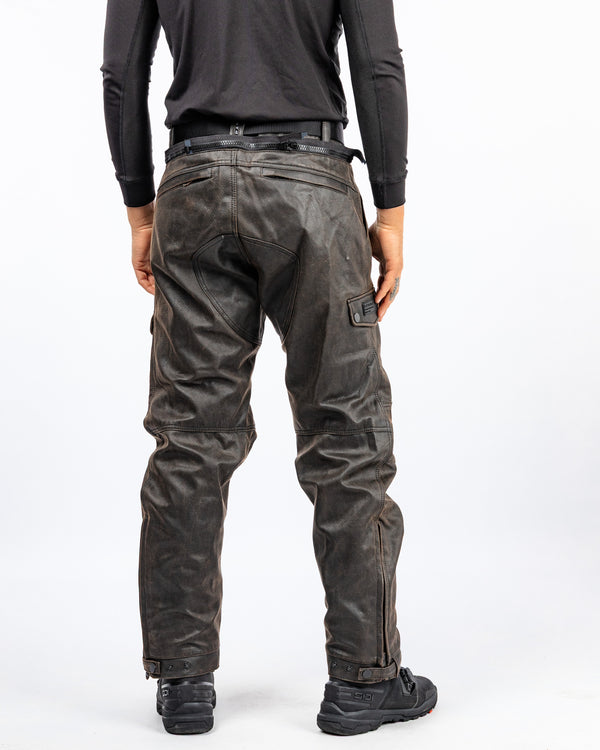 Crossguard Walnut Brown Waterproof Motorcycle Trousers