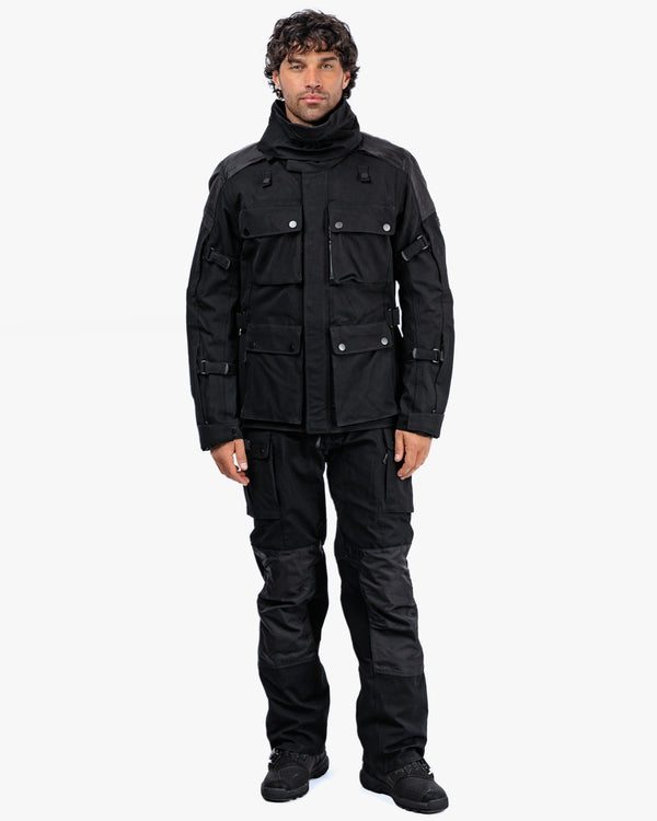Muramasa Black Waterproof Motorcycle Jacket