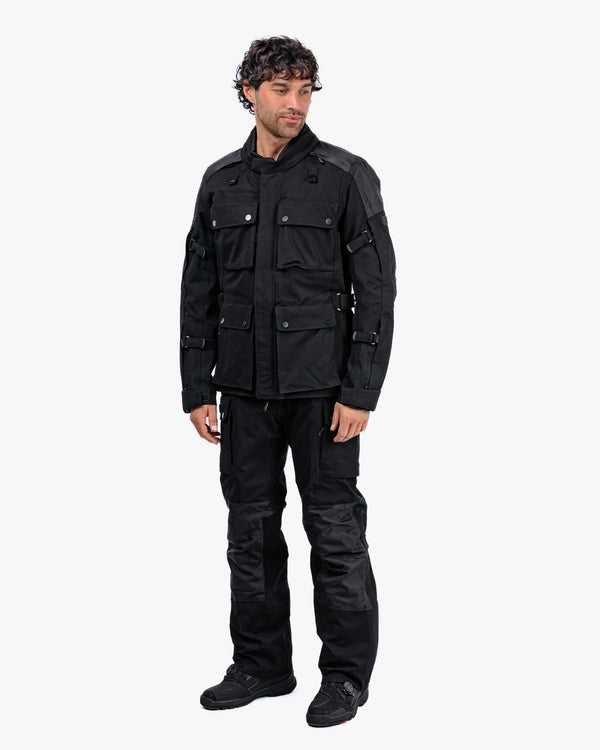 Muramasa Black Waterproof Motorcycle Jacket